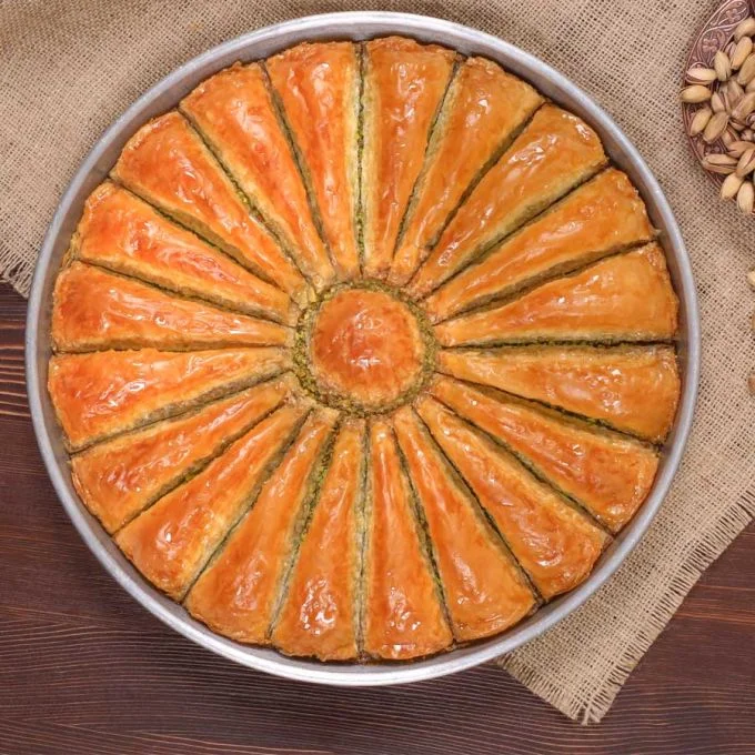 Havuç Dilim Baklava 1 kg
